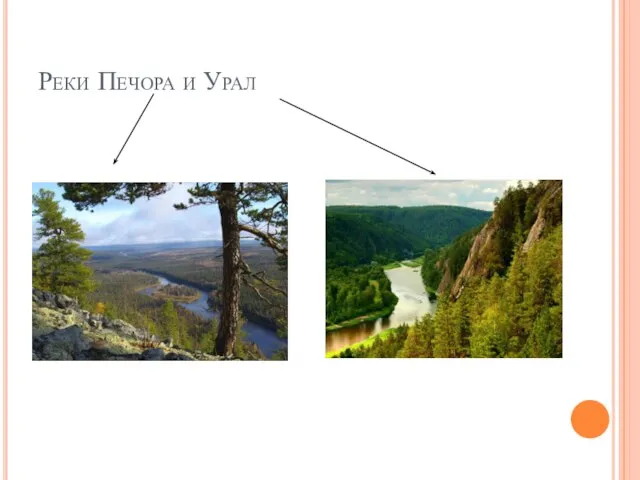 Реки Печора и Урал