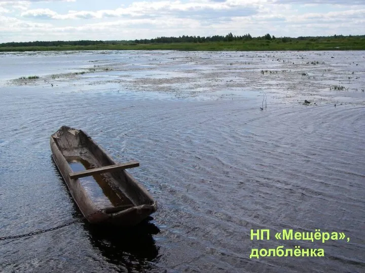 НП «Мещёра», долблёнка