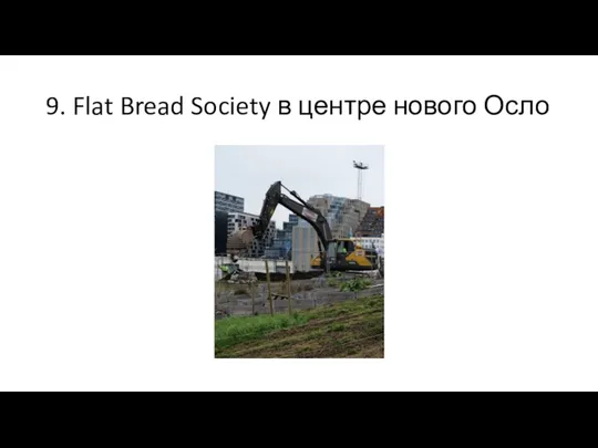 9. Flat Bread Society в центре нового Осло