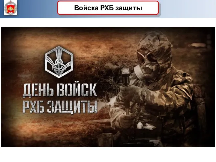 Войска РХБ защиты