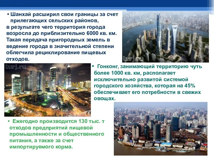 Шанхай расширил свои границы за счет прилегающих сельских районов, в результате чего