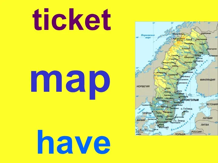 map ticket have