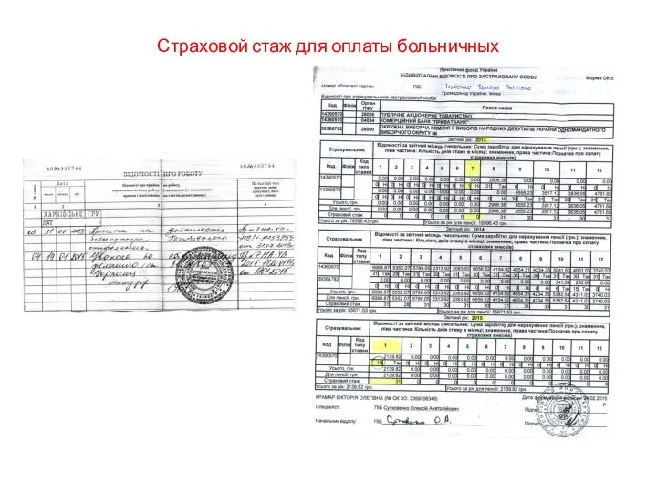 Страховой стаж для оплаты больничных