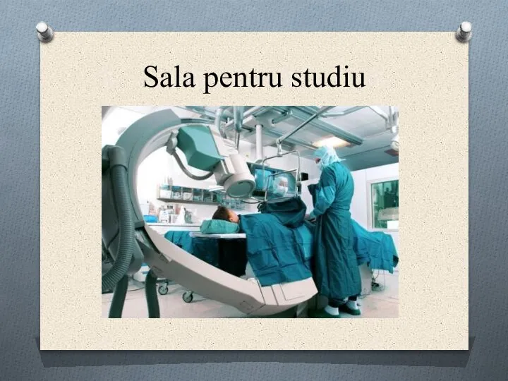 Sala pentru studiu