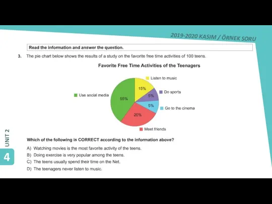 2019-2020 KASIM / ÖRNEK SORU UNIT 2
