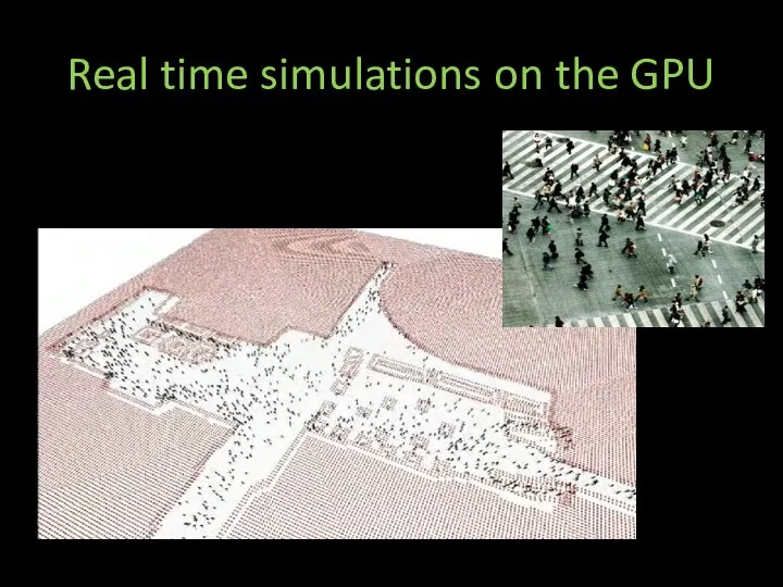 Real time simulations on the GPU