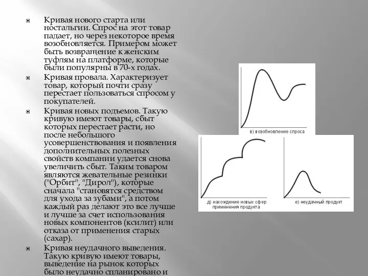 Кривая нового старта или ностальгии. Спрос на этот товар падает, но через