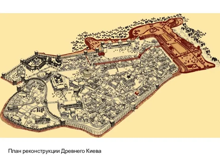 План реконструкции Древнего Киева