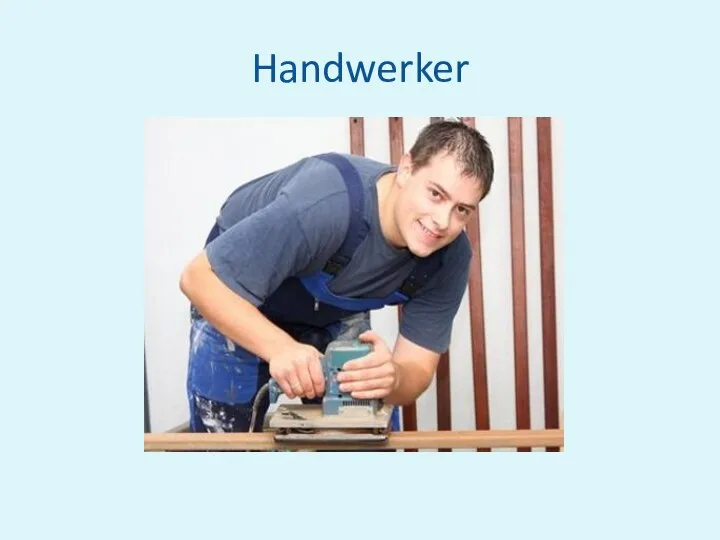 Handwerker