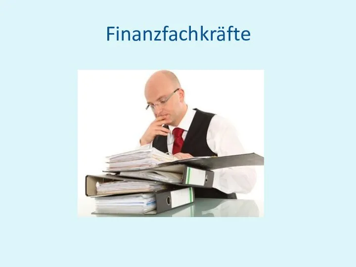 Finanzfachkräfte