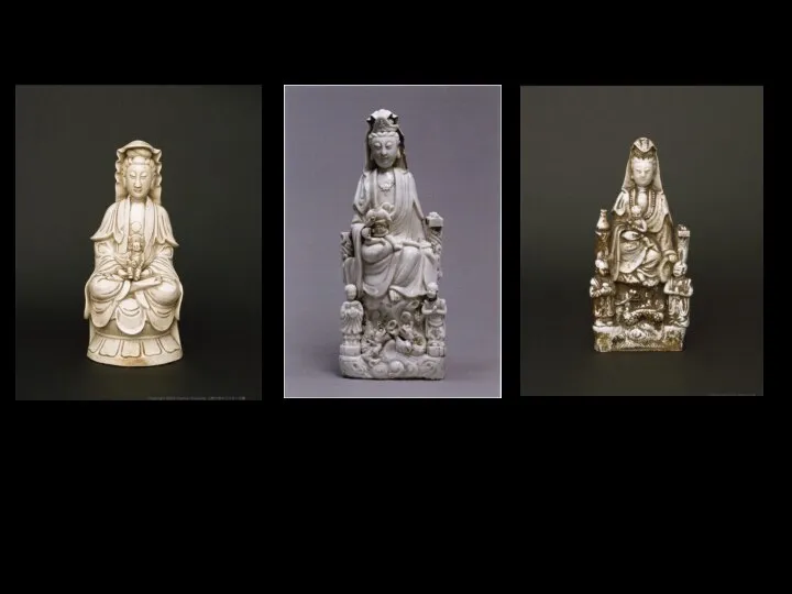 Мастер из Гуанчжоу. Мария Каннон. Китай, XVII век. Керамика. Япония, Частное собрание