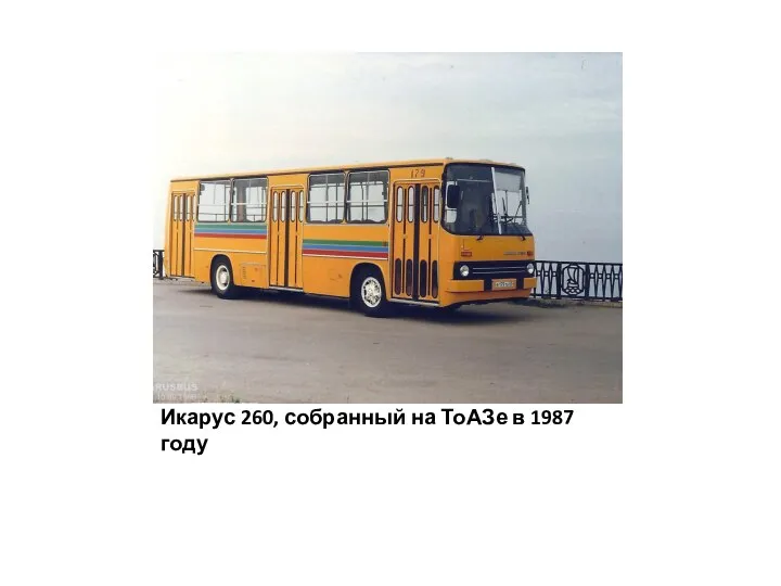 Икарус 260, собранный на ТоАЗе в 1987 году
