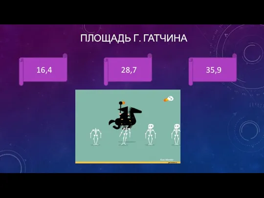 ПЛОЩАДЬ Г. ГАТЧИНА 28,7 35,9 16,4