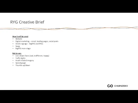 RYG Creative Brief How it will be used Website Digital marketing –