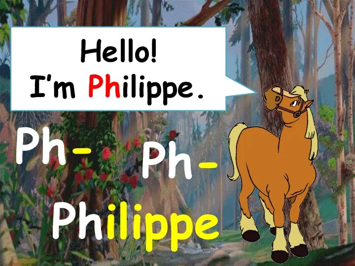 Hello! I’m Philippe. Ph- Ph- Philippe