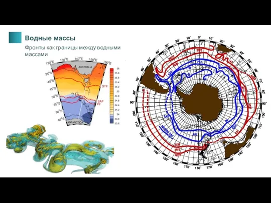 Водные массы Фронты как границы между водными массами