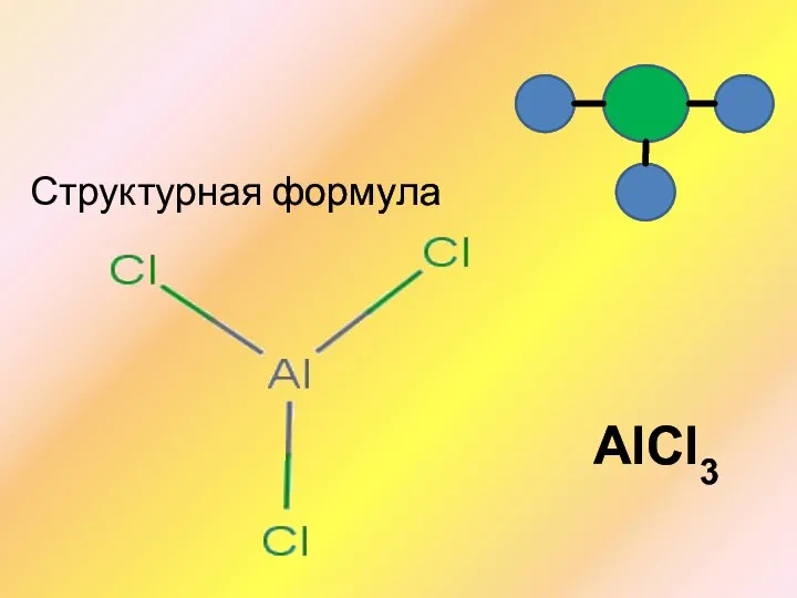 АlCl3 Структурная формула