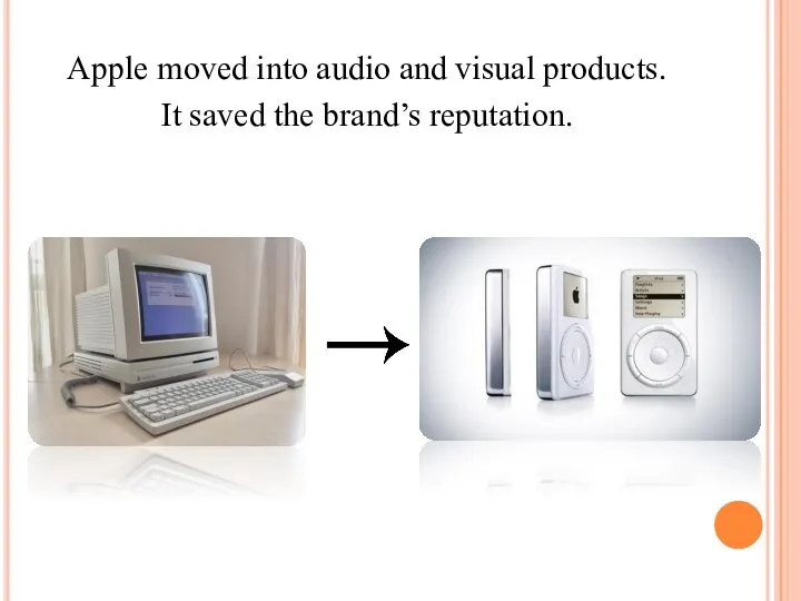 Apple moved into audio and visual products. It saved the brand’s reputation.