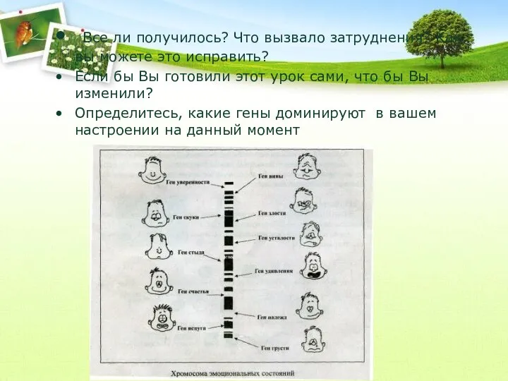 Все ли получилось? Что вызвало затруднения? Как вы можете это исправить? Если