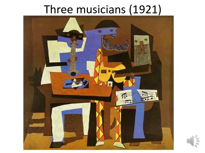 Three musicians (1921)
