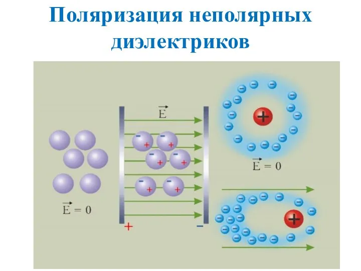 Поляризация неполярных диэлектриков