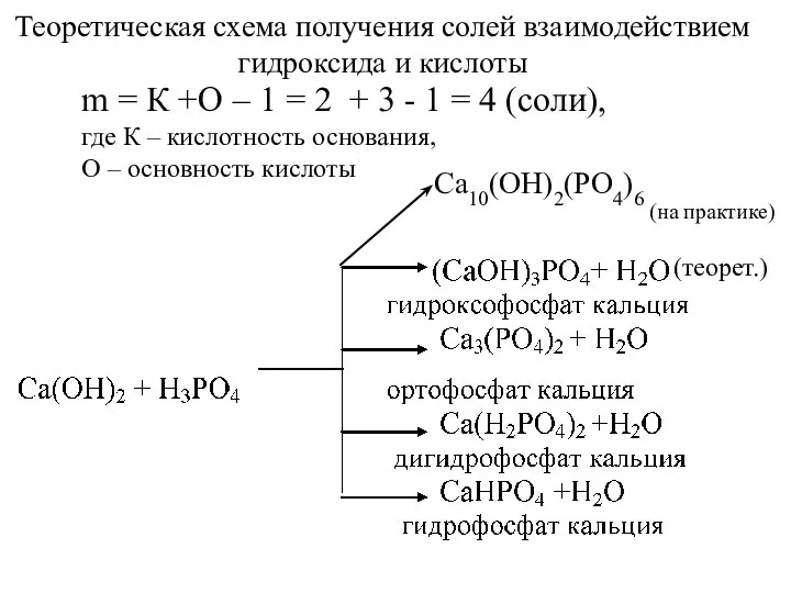 m = К +О – 1 = 2 + 3 - 1