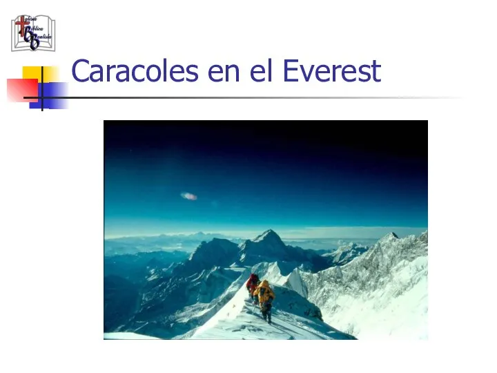 Caracoles en el Everest