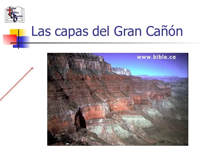 Las capas del Gran Cañón