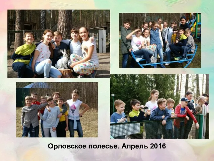 Орловское полесье. Апрель 2016