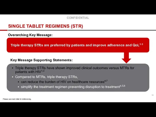 SINGLE TABLET REGIMENS (STR) Triple therapy STRs are preferred by patients and