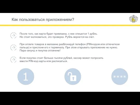 Если покупка стоит больше тысячи рублей, кассир может попросить ввести PIN-код карты