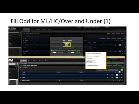 Fill Odd for ML/HC/Over and Under (1)