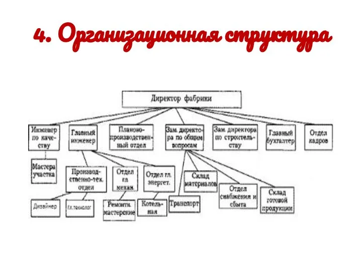 4. Организационная структура