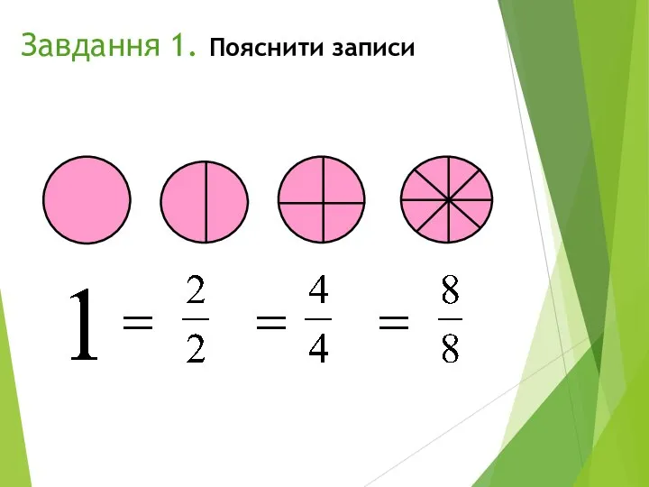 Завдання 1. Пояснити записи