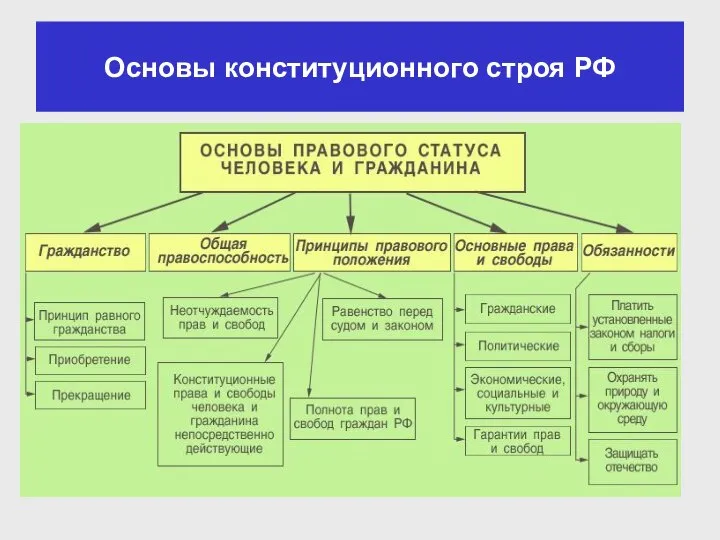 Основы конституционного строя РФ