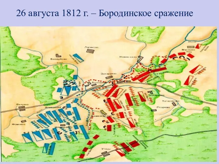 26 августа 1812 г. – Бородинское сражение