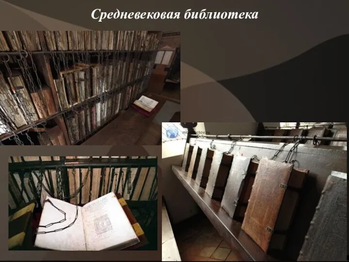 Средневековая библиотека