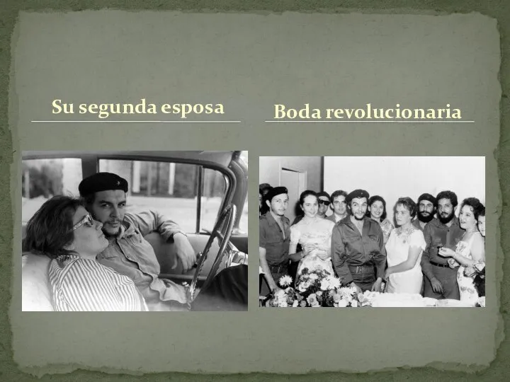 Su segunda esposa Boda revolucionaria