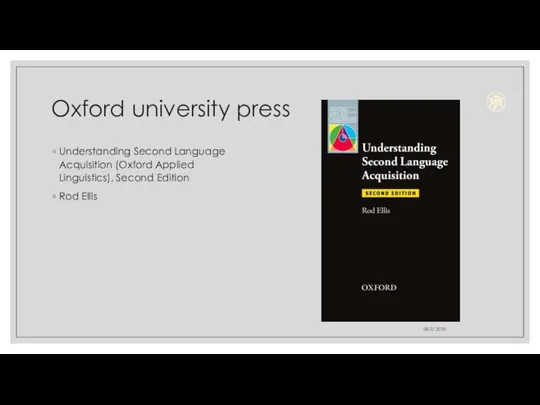 Oxford university press Understanding Second Language Acquisition (Oxford Applied Linguistics), Second Edition Rod Ellis 08.07.2020