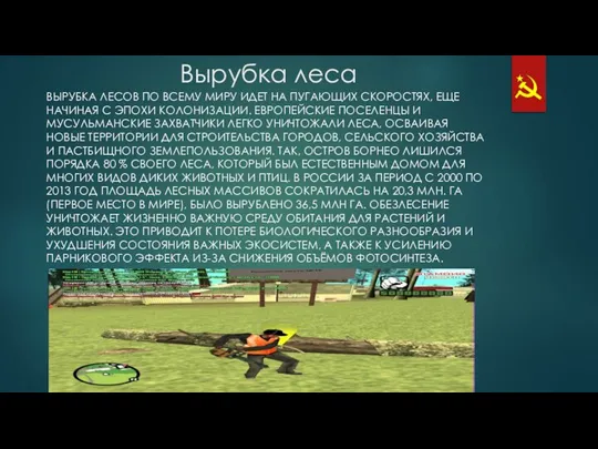 Вырубка леса ВЫРУБКА ЛЕСОВ ПО ВСЕМУ МИРУ ИДЕТ НА ПУГАЮЩИХ СКОРОСТЯХ, ЕЩЕ