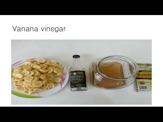 Vanana vinegar