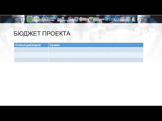 БЮДЖЕТ ПРОЕКТА