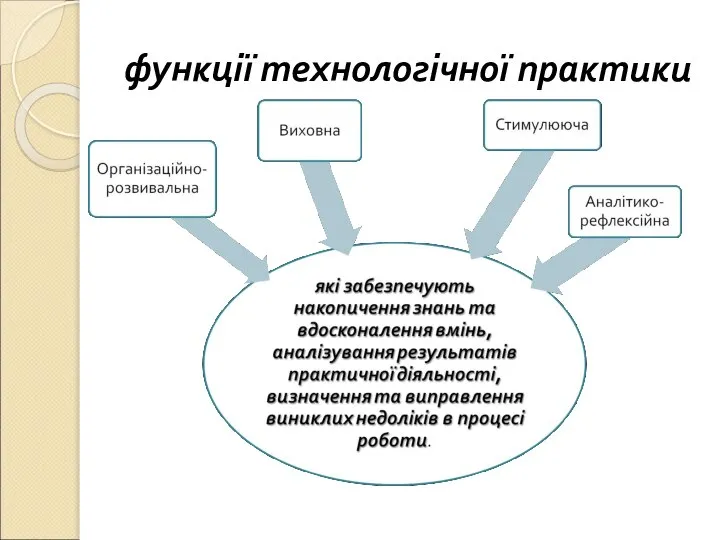 функції технологічної практики