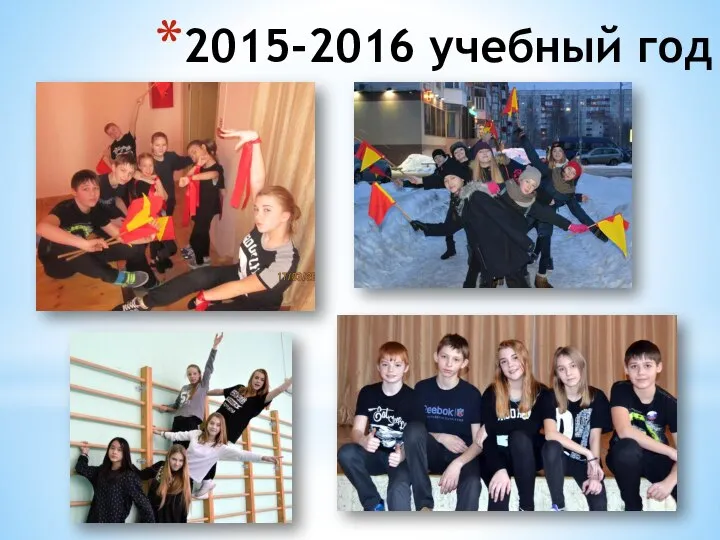 2015-2016 учебный год
