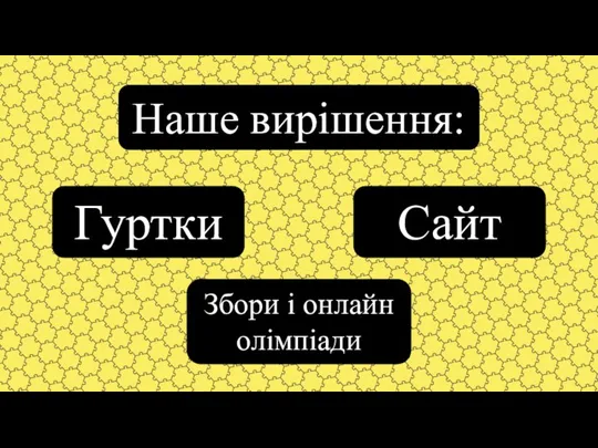 Збори і онлайн олімпіади Наше вирішення: