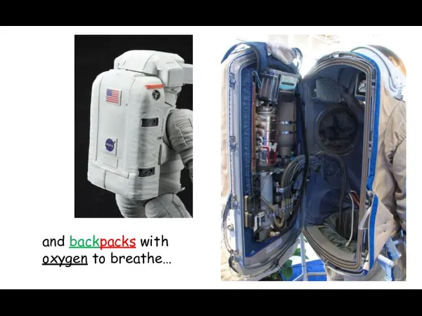 and backpacks with oxygen to breathe…