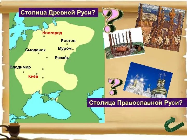 Столица Древней Руси? Новгород Киев