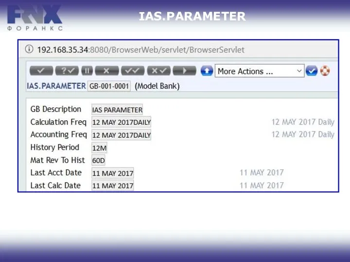 IAS.PARAMETER