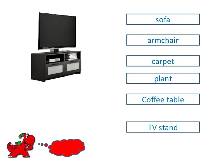 TV stand Coffee table sofa plant armchair carpet