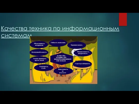 Качества техника по информационным системам